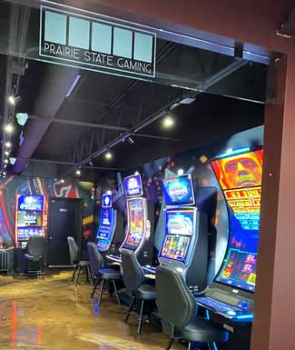Picture of a Prairie State Gaming Game Room