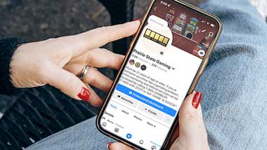  facebook user looking at Prairie State Gaming page