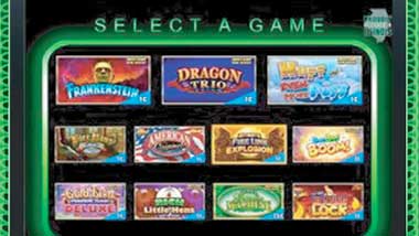 Light and Wonder Cosmic Cabinet Games Screen