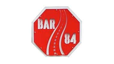 Bar 84 logo