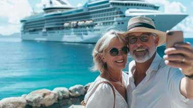 couple on cruise