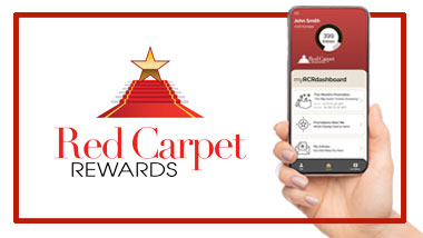 Red Carpet Rewards App - Earn Entries Every Two Minutes