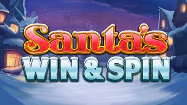 Santa's Win and Spin Slot Game logo